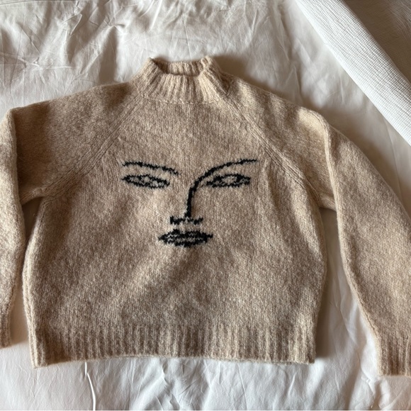 Paloma Wool Cream Knit Sweater - Picture 8 of 10